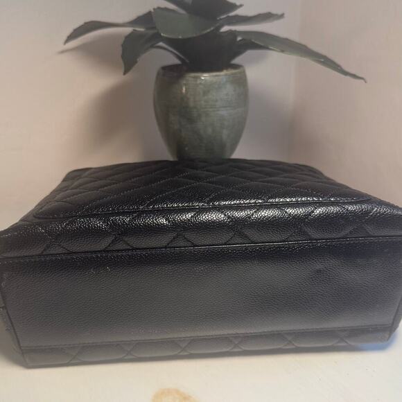 Chanel Black Kelly Top Handle Caviar Bag GHW - Picture 4 of 7